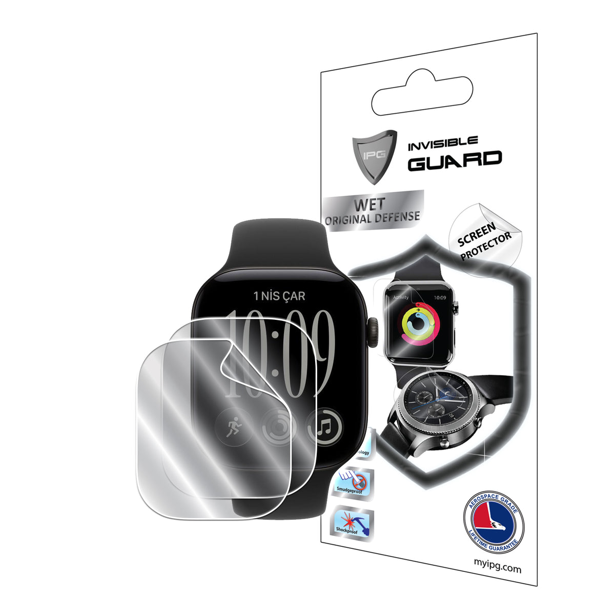 IPG Original for Apple Watch Series 12 42mm - 43mm SCREEN Protector (2 Units) (Hydrogel)
