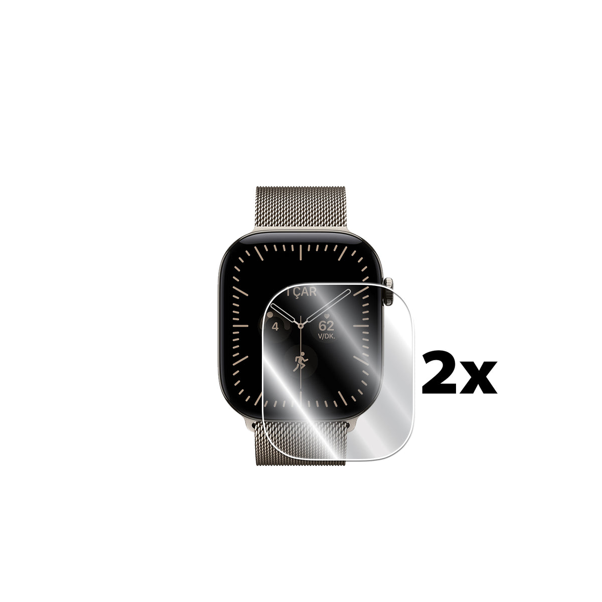 IPG Original for Apple Watch Series 12 46mm - 47mm SCREEN Protector (2 Units) (Hydrogel)