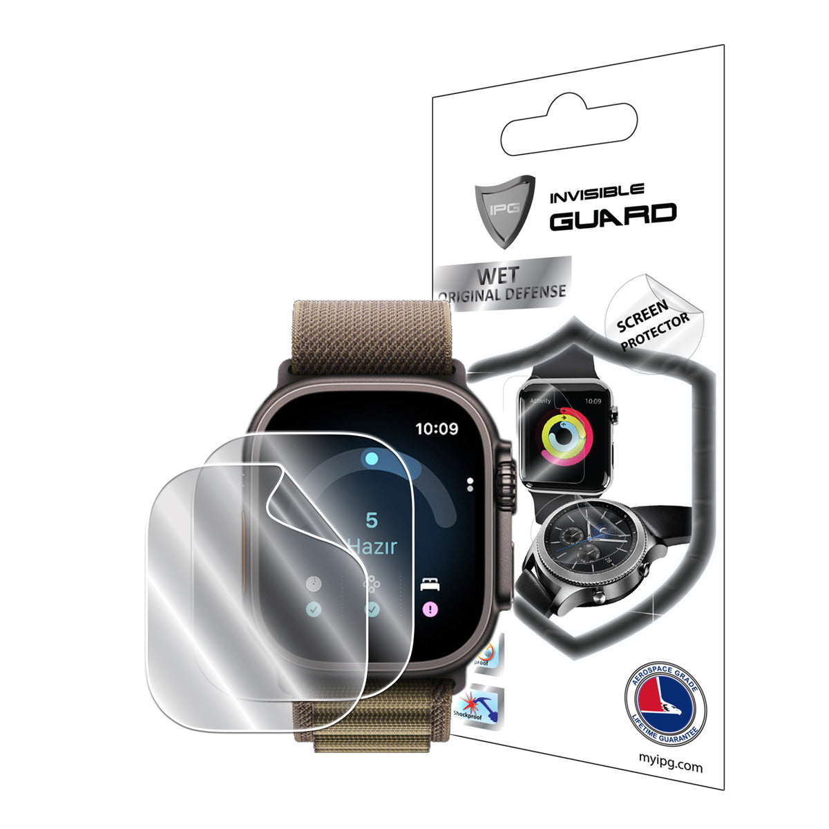 IPG Original for Apple Watch Ultra 4 SCREEN Protector (2 Units) (Hydrogel)