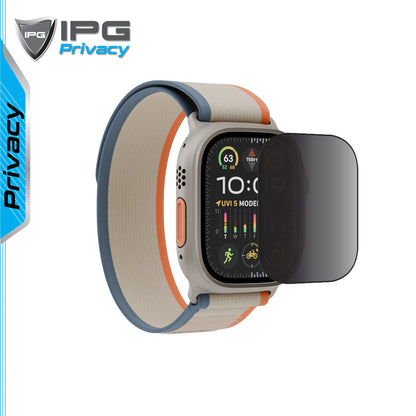 IPG Original for Apple Watch Ultra (1-2) PRIVACY Anti-spy Glass SCREEN Protector