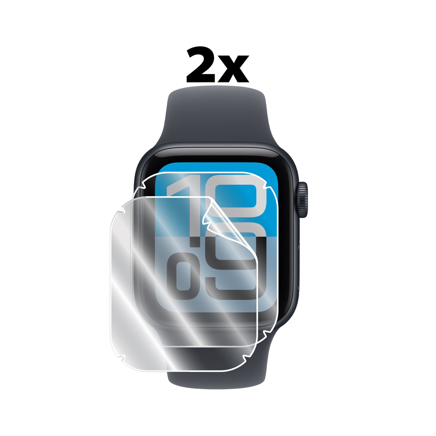 IPG Original for Apple Watch SE 3 40mm-44mm SCREEN Protector (2 Units) (Hydrogel)