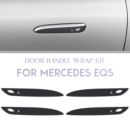 IPG Decorative for Mercedes EQS/EQE/CLA-S Class/E-Class Door Handle Kit Decal Sticker Wrap Kit