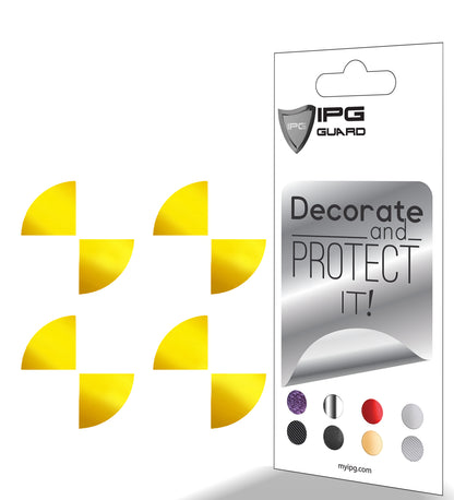IPG Decorative for BMW Wheel Rim Decorative Logo: 1.54" - 39mm /Center Cap:2.69" - 68mm Stickers Set (8 Units) Wrap Kit