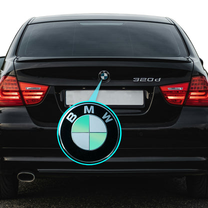 IPG Decorative for BMW Logo Set – 11×4 Semicircles + 1×2 Semicircles, Multiple Sizes Stickers Set (46 Units) Wrap Kit