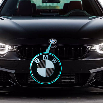IPG Decorative for BMW Logo Set – 11×4 Semicircles + 1×2 Semicircles, Multiple Sizes Stickers Set (46 Units) Wrap Kit