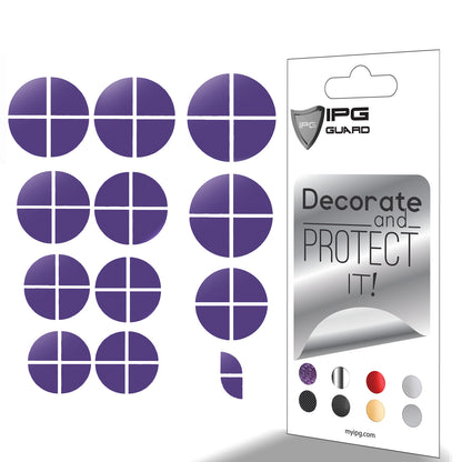 IPG Decorative for BMW Logo Set – 11×4 Semicircles + 1×2 Semicircles, Multiple Sizes Stickers Set (46 Units) Wrap Kit