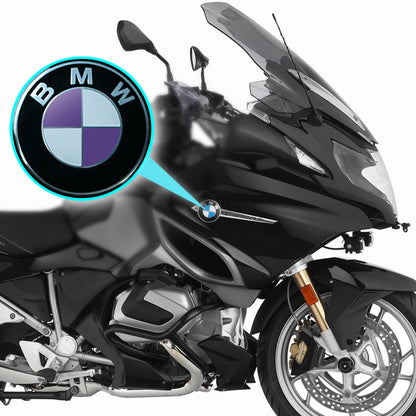 IPG Decorative for BMW Logo Set – 11×4 Semicircles + 1×2 Semicircles, Multiple Sizes Stickers Set (46 Units) Wrap Kit