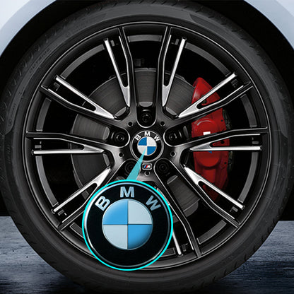 IPG Decorative for BMW Logo Set – 11×4 Semicircles + 1×2 Semicircles, Multiple Sizes Stickers Set (46 Units) Wrap Kit