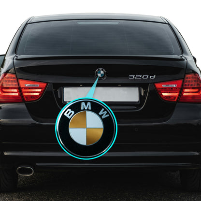 IPG Decorative for BMW Logo Set – 11×4 Semicircles + 1×2 Semicircles, Multiple Sizes Stickers Set (46 Units) Wrap Kit