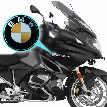 IPG Decorative for BMW Logo Set – 11×4 Semicircles + 1×2 Semicircles, Multiple Sizes Stickers Set (46 Units) Wrap Kit