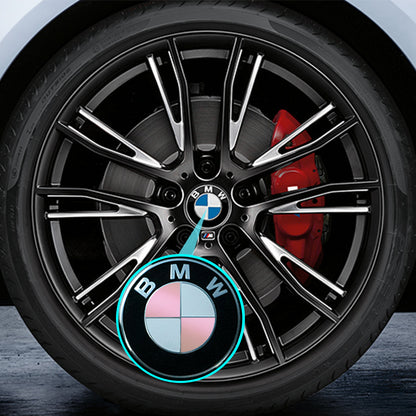IPG Decorative for BMW Logo Set – 11×4 Semicircles + 1×2 Semicircles, Multiple Sizes Stickers Set (46 Units) Wrap Kit