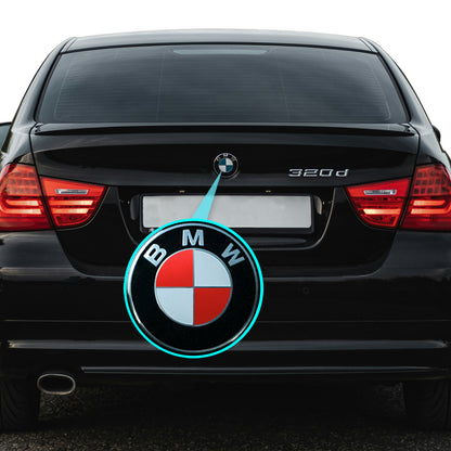 IPG Decorative for BMW Logo Set – 11×4 Semicircles + 1×2 Semicircles, Multiple Sizes Stickers Set (46 Units) Wrap Kit