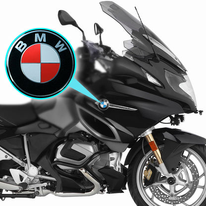 IPG Decorative for BMW Logo Set – 11×4 Semicircles + 1×2 Semicircles, Multiple Sizes Stickers Set (46 Units) Wrap Kit