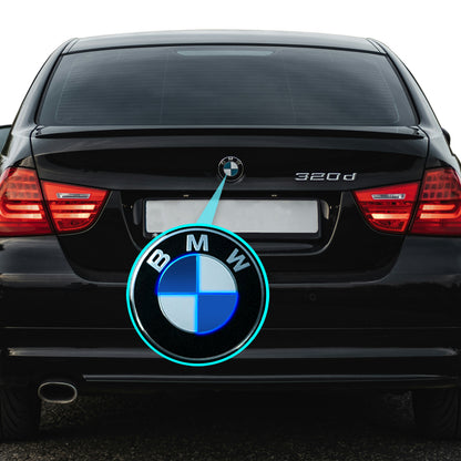 IPG Decorative for BMW Logo Set – 11×4 Semicircles + 1×2 Semicircles, Multiple Sizes Stickers Set (46 Units) Wrap Kit