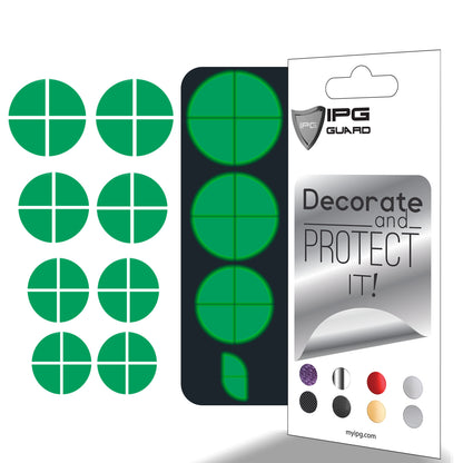 IPG Decorative for BMW Logo Set – 11×4 Semicircles + 1×2 Semicircles, Multiple Sizes Stickers Set (46 Units) Wrap Kit