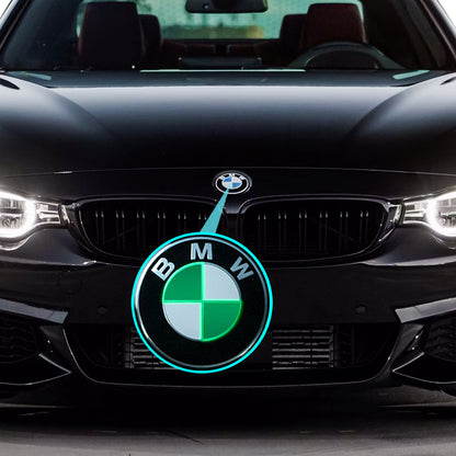IPG Decorative for BMW Logo Set – 11×4 Semicircles + 1×2 Semicircles, Multiple Sizes Stickers Set (46 Units) Wrap Kit
