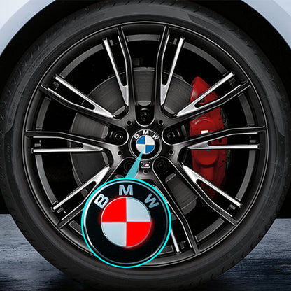 IPG Decorative for BMW Logo Set – 11×4 Semicircles + 1×2 Semicircles, Multiple Sizes Stickers Set (46 Units) Wrap Kit