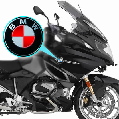 IPG Decorative for BMW Logo Set – 11×4 Semicircles + 1×2 Semicircles, Multiple Sizes Stickers Set (46 Units) Wrap Kit