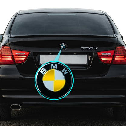 IPG Decorative for BMW Logo Set – 11×4 Semicircles + 1×2 Semicircles, Multiple Sizes Stickers Set (46 Units) Wrap Kit