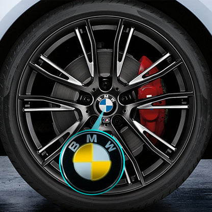 IPG Decorative for BMW Logo Set – 11×4 Semicircles + 1×2 Semicircles, Multiple Sizes Stickers Set (46 Units) Wrap Kit
