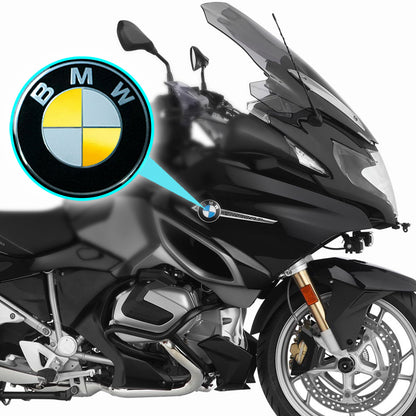 IPG Decorative for BMW Logo Set – 11×4 Semicircles + 1×2 Semicircles, Multiple Sizes Stickers Set (46 Units) Wrap Kit