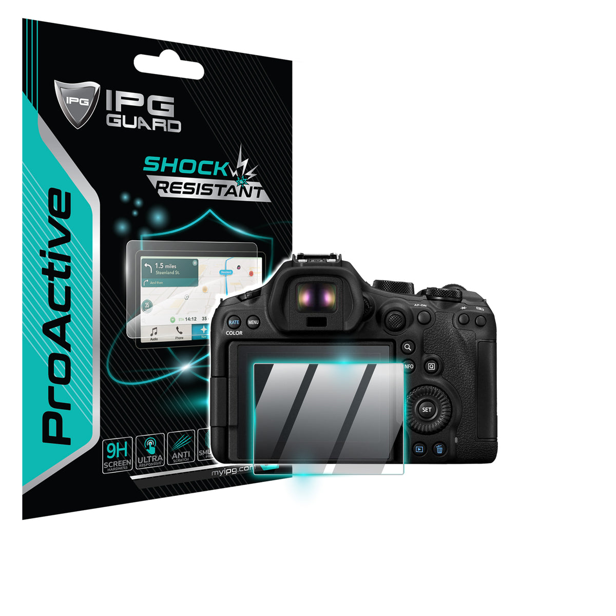 IPG ProActive for Canon EOS R6 Mark III Digital Camera SCREEN Protector (2 Units)