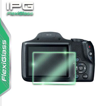 Canon PowerShot SX530 HS Dijital Kamera için IPG FlexiGlass Ekran Koruyucu (2 Adet) 