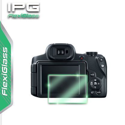 IPG FlexiGlass for Canon PowerShot SX70 HS Digital Camera SCREEN Protector (2 Units)