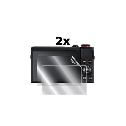Canon PowerShot G7 X Mark III Dijital Kamera için IPG Orijinal EKRAN Koruyucu (2 Adet) (Hidrojel)