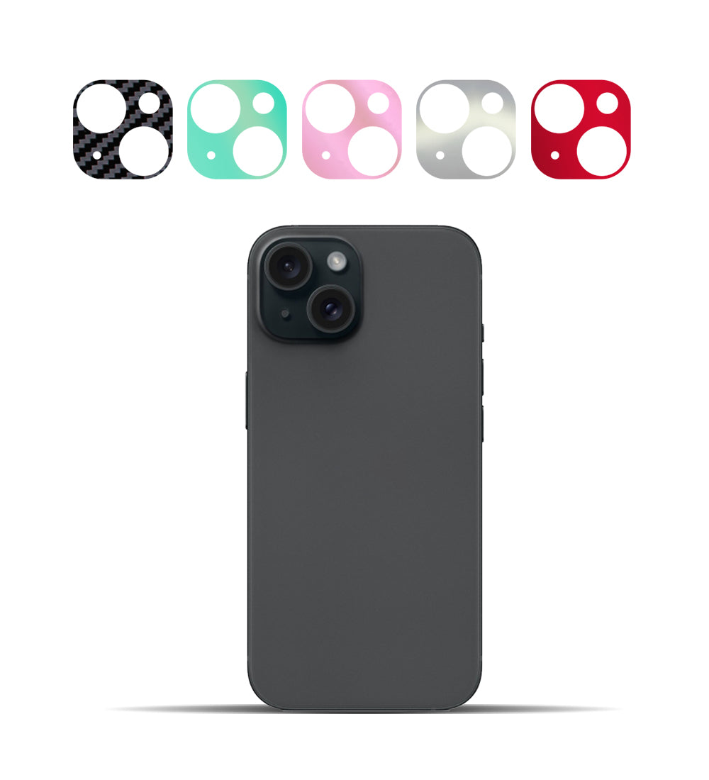 Apple iPhone 15 Plus için IPG Dekoratif Arka Kamera Koruyucu ( 5 Renk )