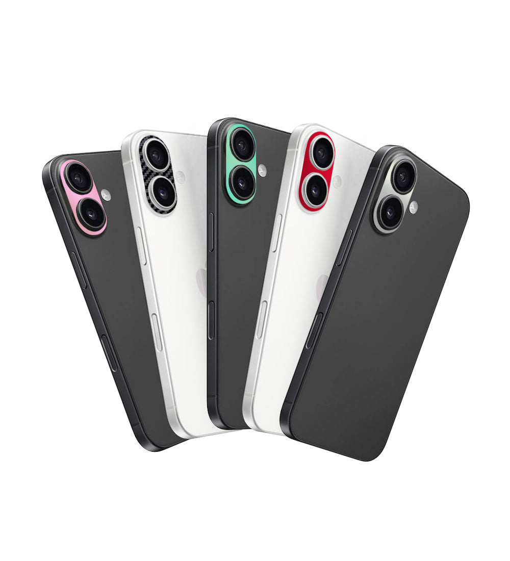 Apple iPhone 16 Plus için IPG Dekoratif Arka Kamera Koruyucu ( 5 Renk )