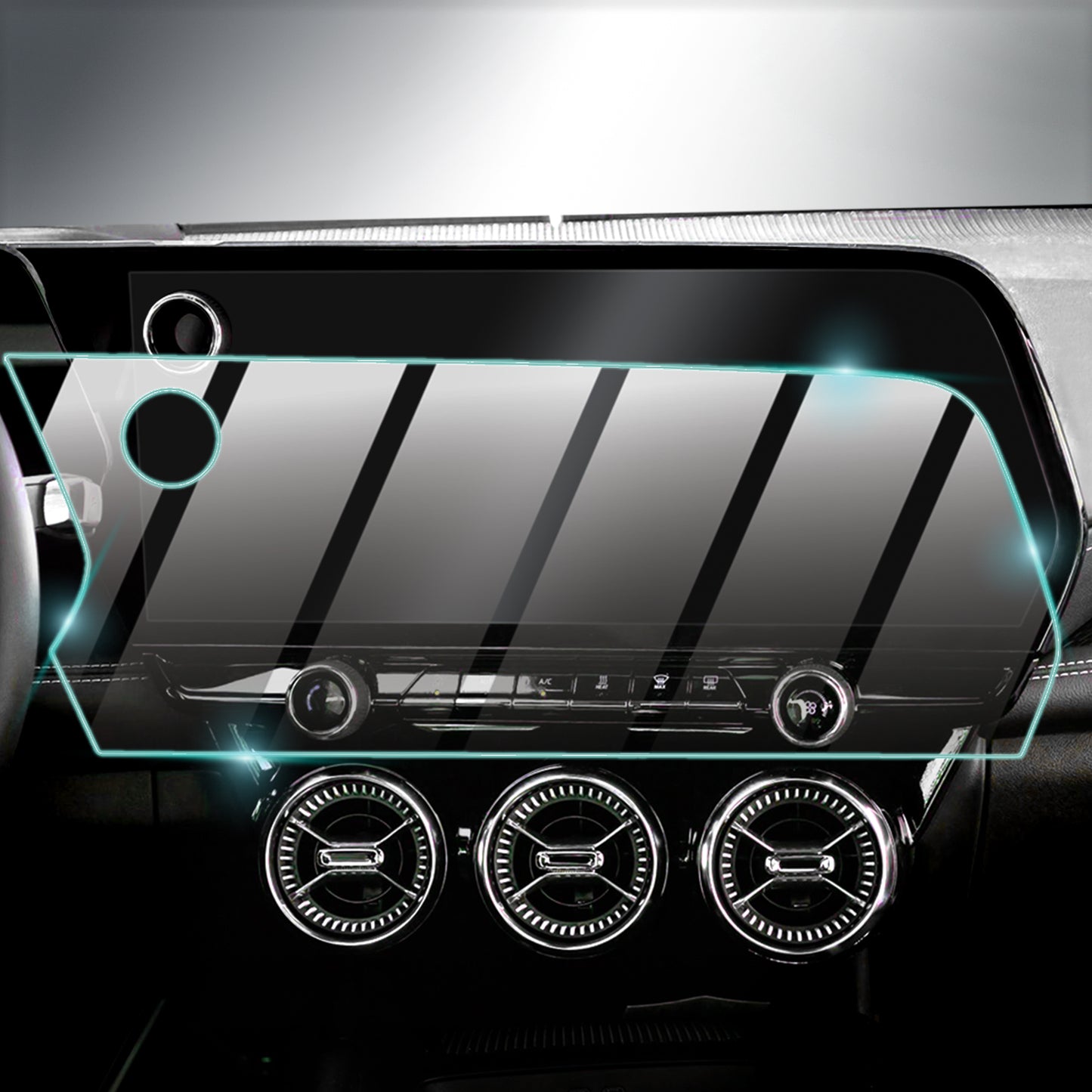 Chevrolet 2025 Blazer EV LT 17.7" inç Navigasyon Ekranı için 9H Nano IPG ProActive Ekran Koruyucu