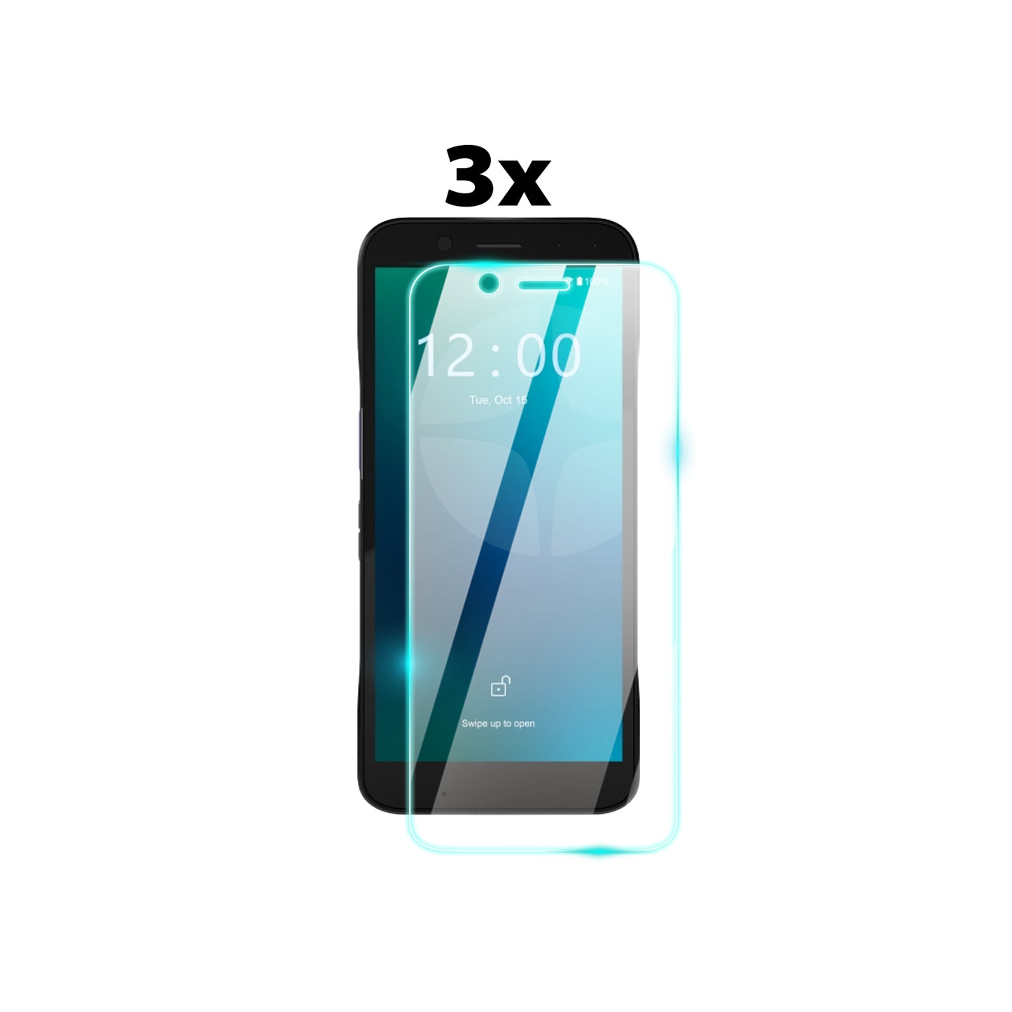 IPG ProActive for Datalogic Memor 12 / Memor 17 / 17 HC Android Handheld Terminal (3 Units) SCREEN Protector