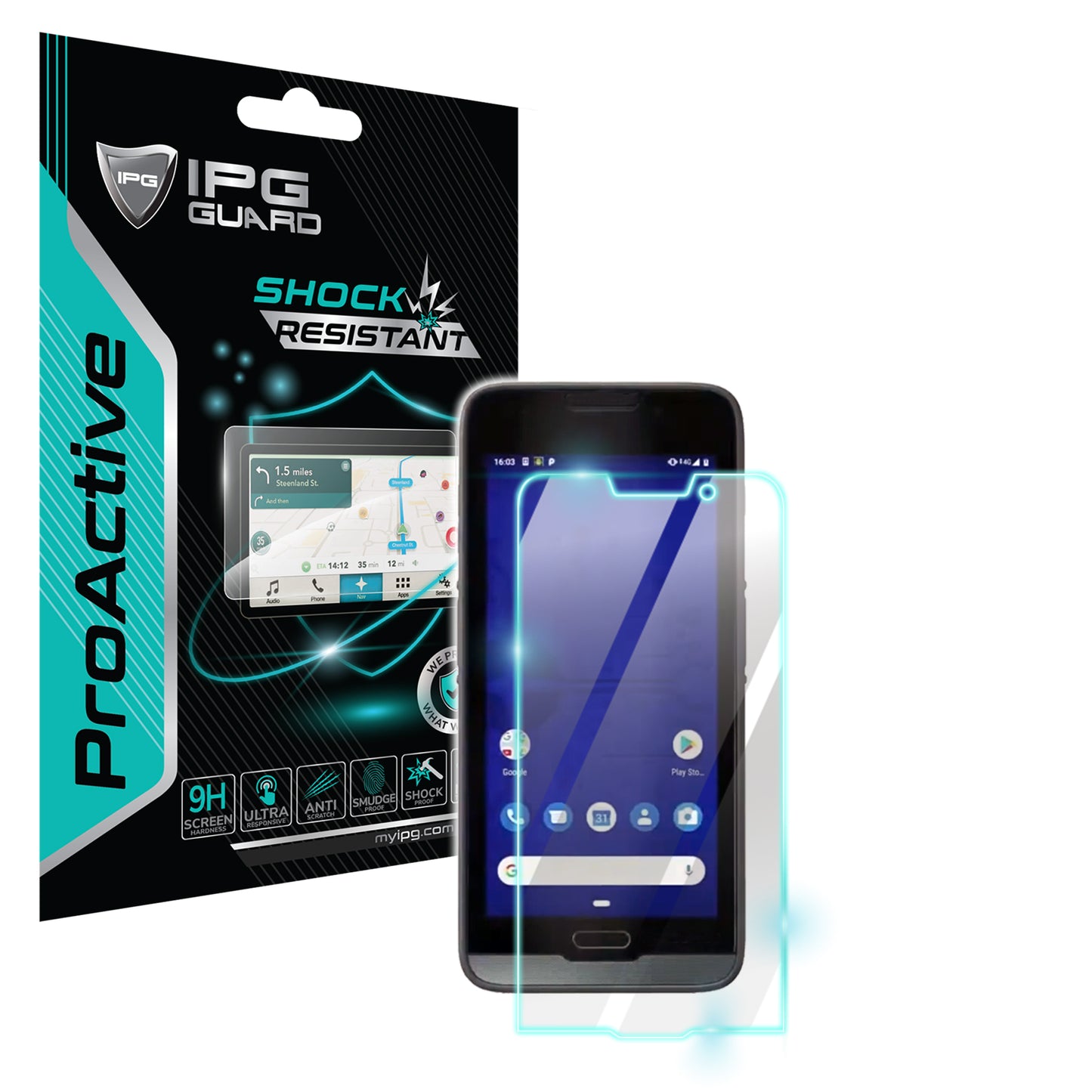 IPG ProActive for Datalogic Memor 20 Android Handheld Terminal (3 Units) SCREEN Protector