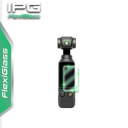 IPG FlexiGlass for DJI Osmo Pocket 3 Creator Combo Camera SCREEN Protector (2 Units)