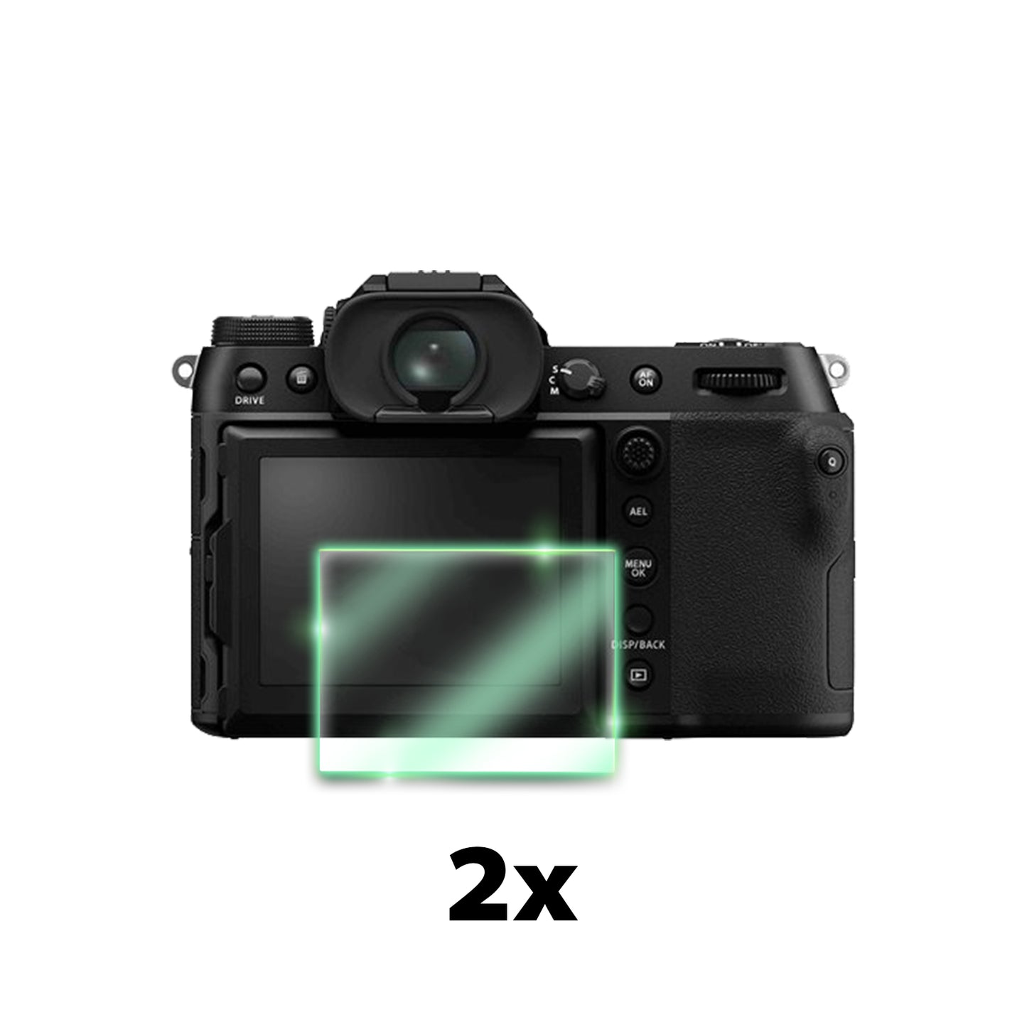 IPG FlexiGlass for Fujifilm GFX-100S Camera Display SCREEN Protector (2 Units)