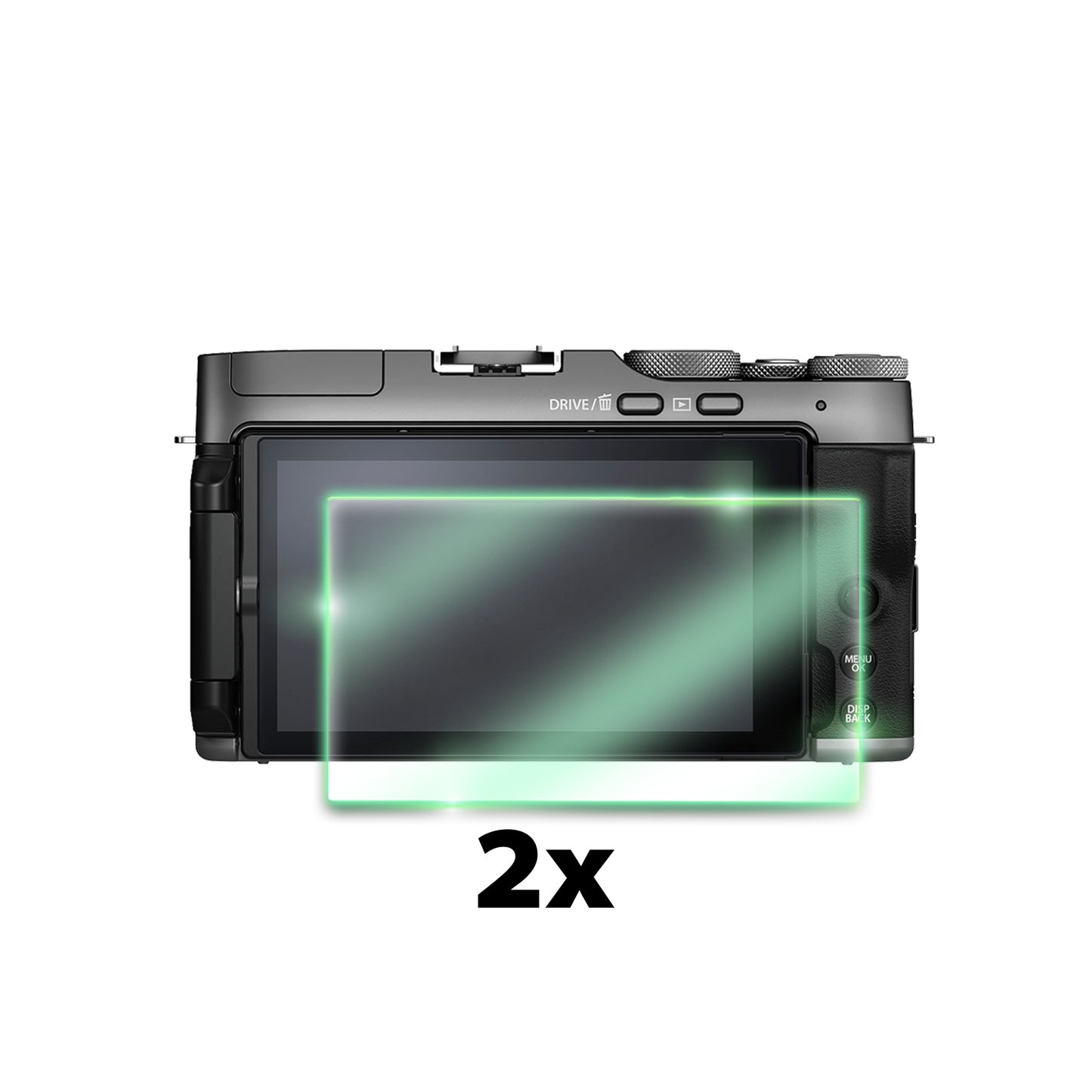 IPG FlexiGlass for Fujifilm X-A7 Camera Display SCREEN Protector (2 Units)