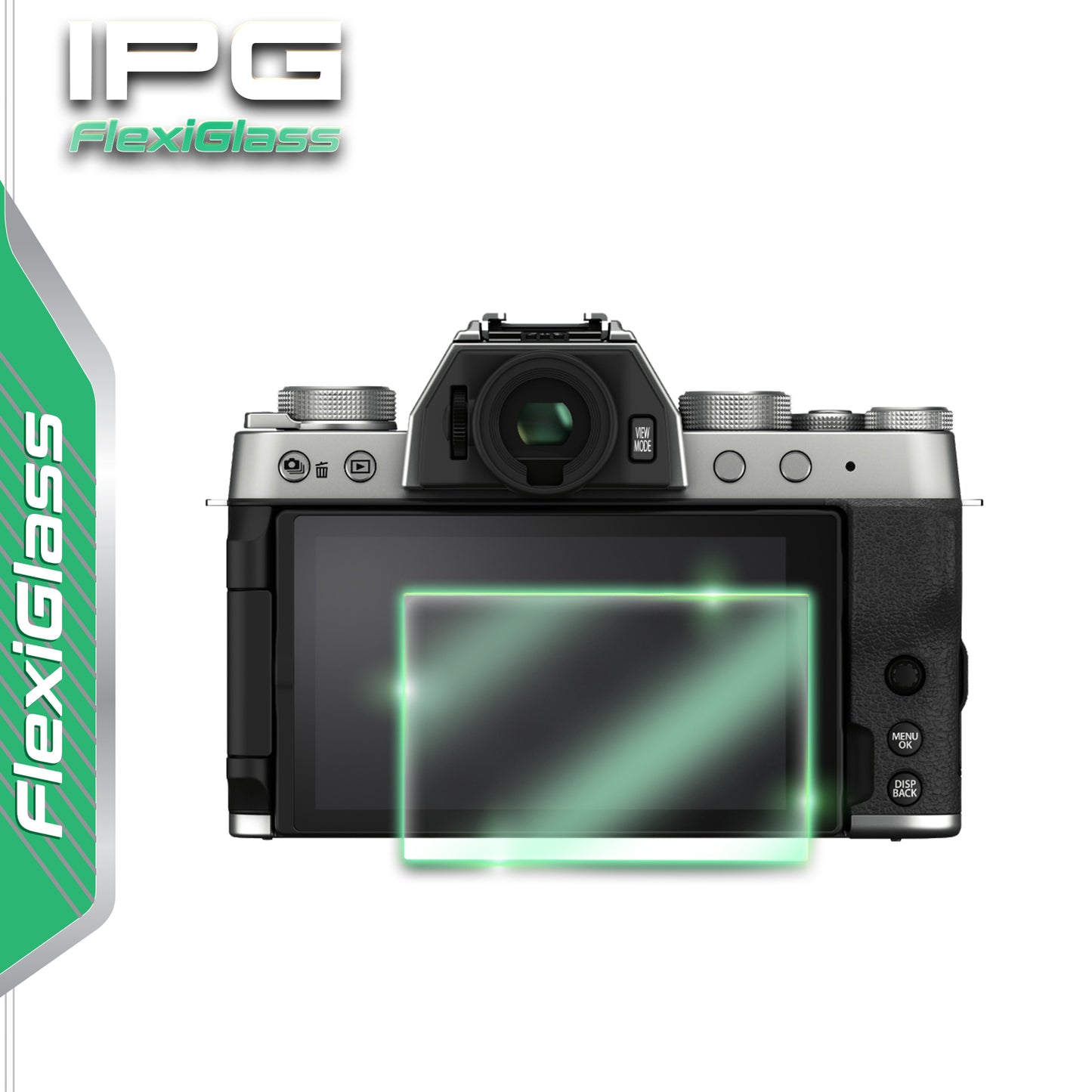 IPG FlexiGlass for Fujifilm X-T200 Camera Display SCREEN Protector (2 Units)