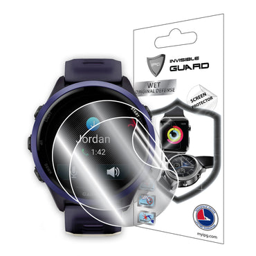 Garmin Forerunner 570 42 mm - Garmin Forerunner 570 47 mm Akıllı Saat için IPG Orijinal Ekran Koruyucu (2 Adet) (Hidrojel)