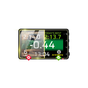 IPG Anti-Glare for Garmin Catalyst 2 Racetrack Driving Performance Optimizer ANTI-GLARE SCREEN Protector (2 Units)