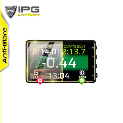 Garmin Catalyst 2 Sürüş Performansı Optimize Edici Ekranı için IPG Anti-Glare Yansıma Önleyici Ekran Koruyucu (2 Adet)