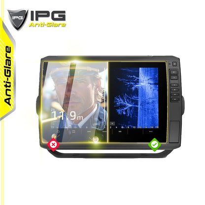 Garmin Echomap Ultra 2-10" inç Balık Bulucu Navigasyon Ekranı için IPG Anti-Glare Yansıma Önleyici Ekran Koruyucu