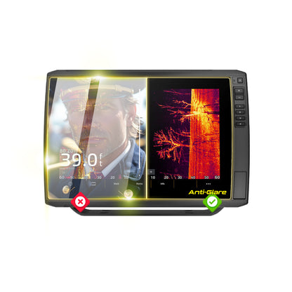 Garmin Echomap Ultra 2-12" inç Balık Bulucu Navigasyon Ekranı için IPG Anti-Glare Yansıma Önleyici Ekran Koruyucu