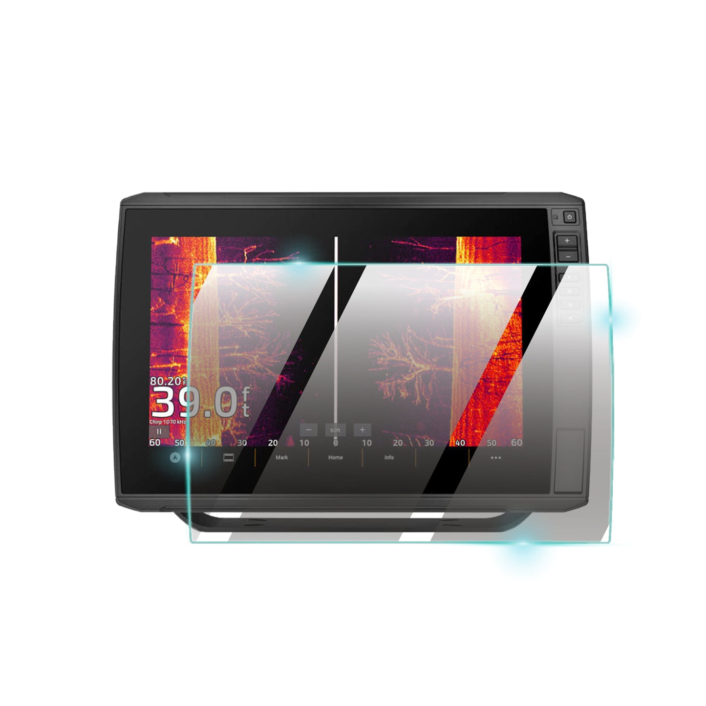 IPG ProActive for Garmin Echomap Ultra 2-12" Inch Chartplotters Fishfinder Display SCREEN Protector