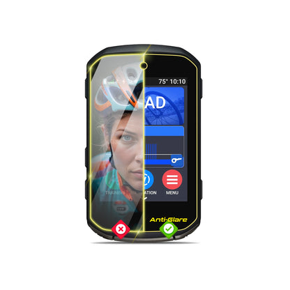 IPG Anti-Glare for Garmin Edge 550-850 GPS Bike Computer Touch ANTI-GLARE SCREEN Protector (2 Units)