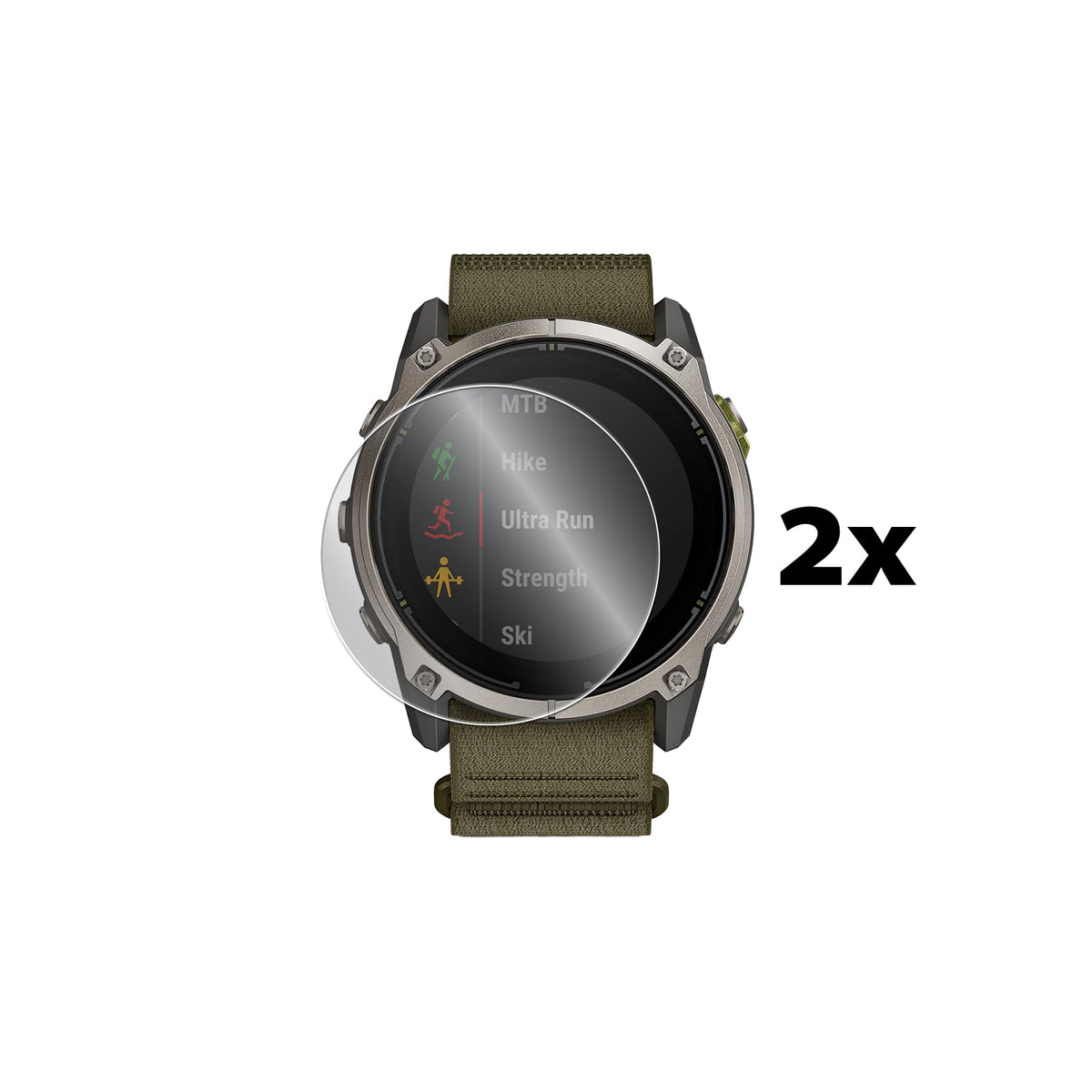 IPG Original for Garmin Enduro 4 Smartwatch SCREEN Protector (2 Units) (Hydrogel)