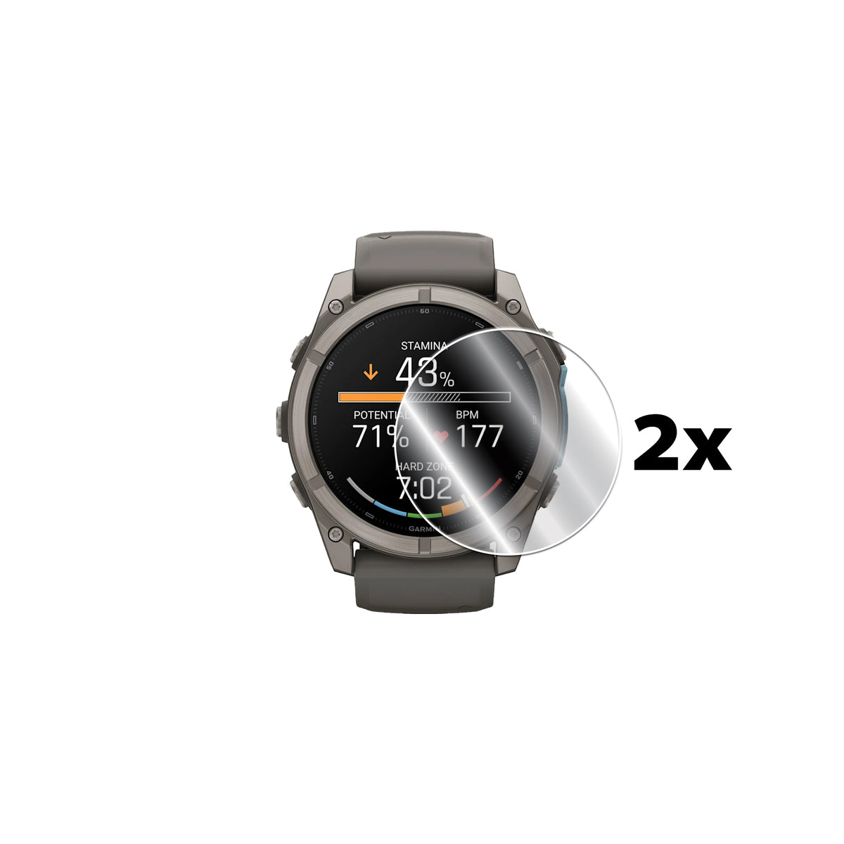 Garmin Fenix 9 43mm - 47mm - 51mm Akıllı Saat için IPG Orijinal Ekran Koruyucu (2 Adet) (Hidrojel)