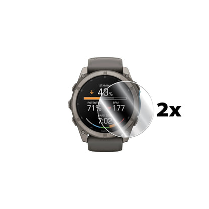 Garmin Fenix 9 43mm - 47mm - 51mm Akıllı Saat için IPG Orijinal Ekran Koruyucu (2 Adet) (Hidrojel)
