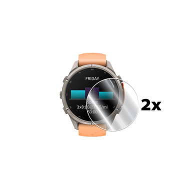 Garmin Fenix 9 Pro 43mm - 47mm - 51mm Akıllı Saat için IPG Orijinal Ekran Koruyucu (2 Adet) (Hidrojel)
