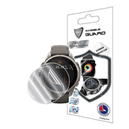 IPG Original for Garmin Fenix 9 Pro Solar 47mm - 51mm Smartwatch SCREEN Protector (2 Units) (Hydrogel)